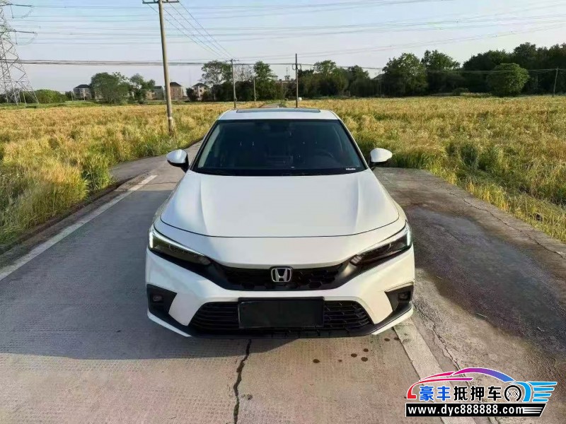 抵押车出售25年本田思域轿车