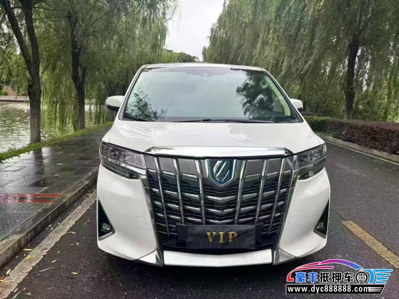 抵押车出售19年丰田埃尔法轿车