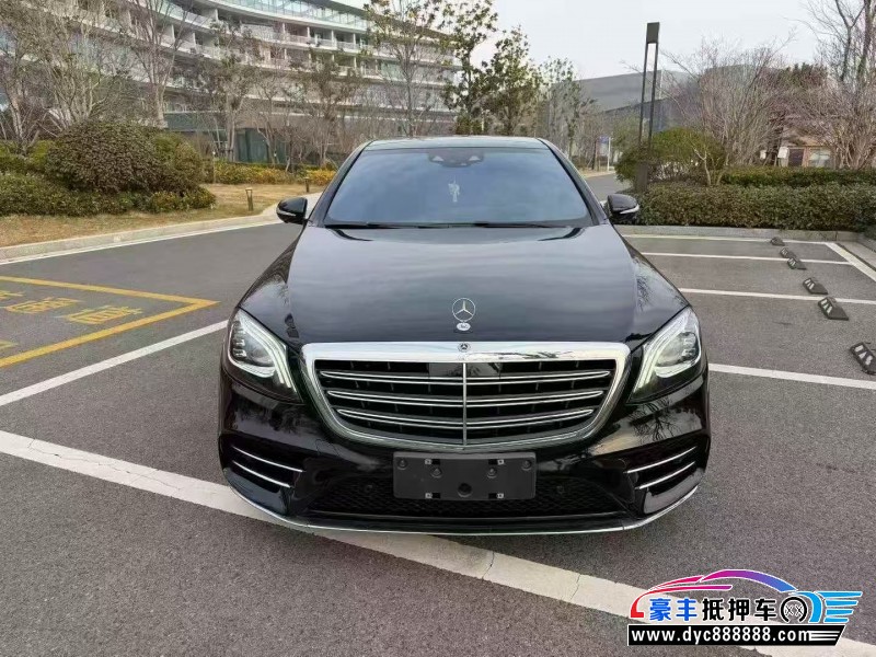 18年奔驰S轿车抵押车出售