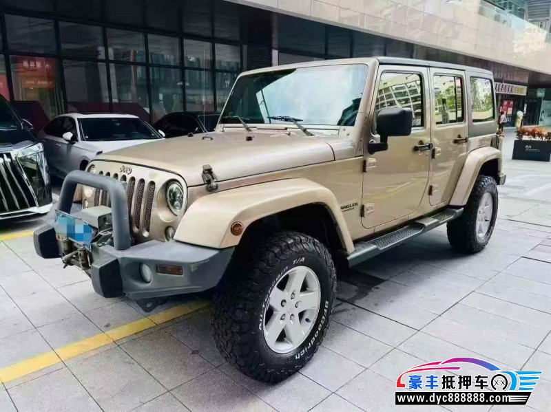 14年Jeep牧马人轿车抵押车出售