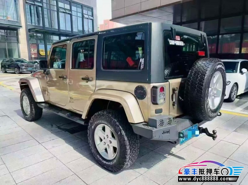14年Jeep牧马人轿车抵押车出售
