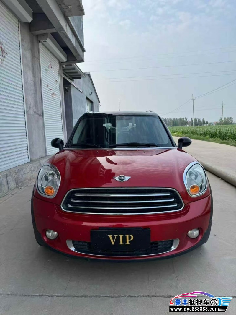 抵押车出售14年宝马MINI轿车