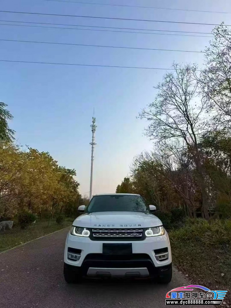 抵押车出售17年路虎揽胜运动轿车