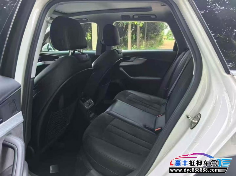 19年奥迪A4L轿车抵押车出售