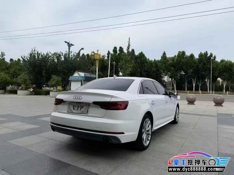 18年奥迪A4L轿车抵押车出售