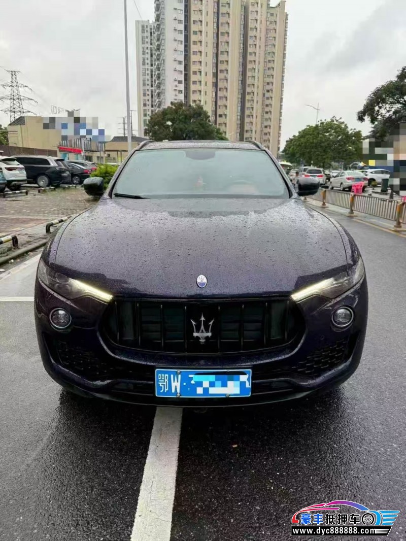 抵押车出售19年玛莎拉蒂莱万特轿车