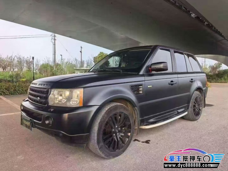 09年路虎揽胜运动轿车抵押车出售