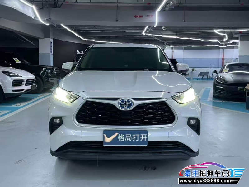 抵押车出售22年丰田汉兰达轿车