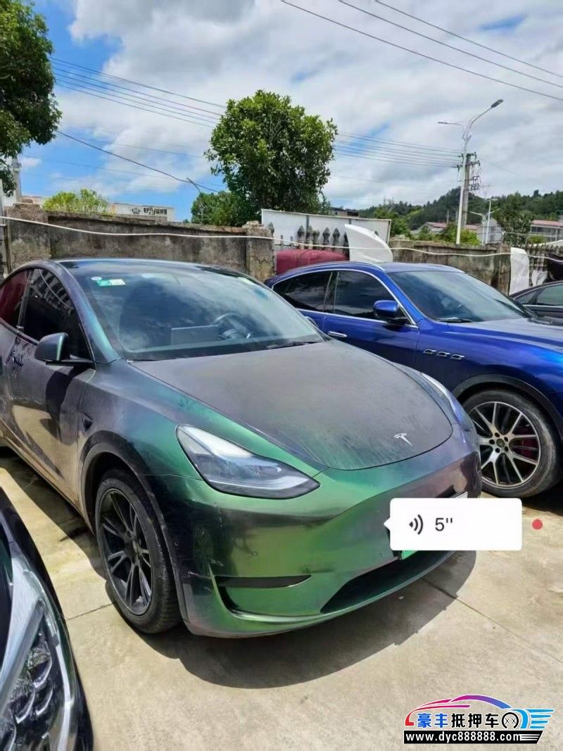22年特斯拉Model Y轿车抵押车出售