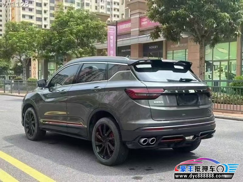 23年吉利缤越轿车抵押车出售