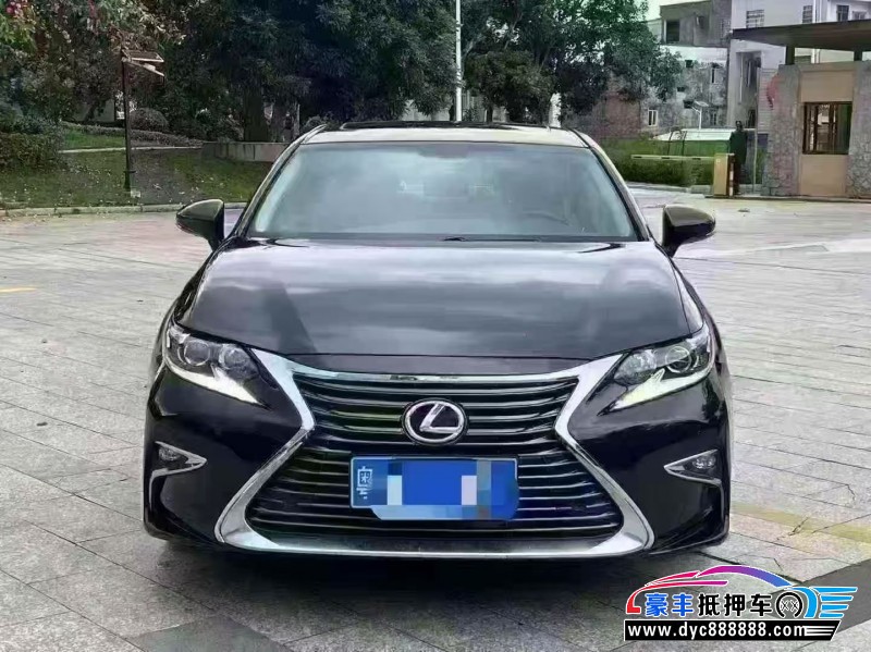 17年雷克萨斯ES轿车抵押车出售