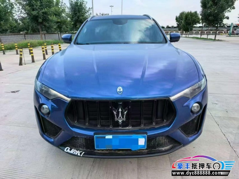 17年玛莎拉蒂莱万特轿车抵押车出售