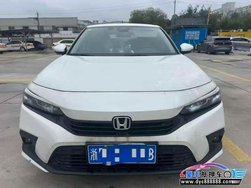 抵押车出售24年本田思域轿车