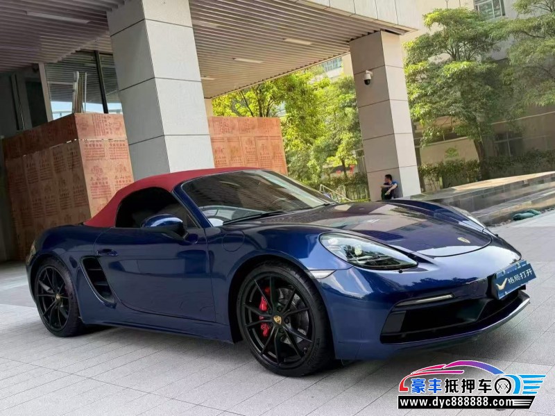 20年保时捷718轿车抵押车出售