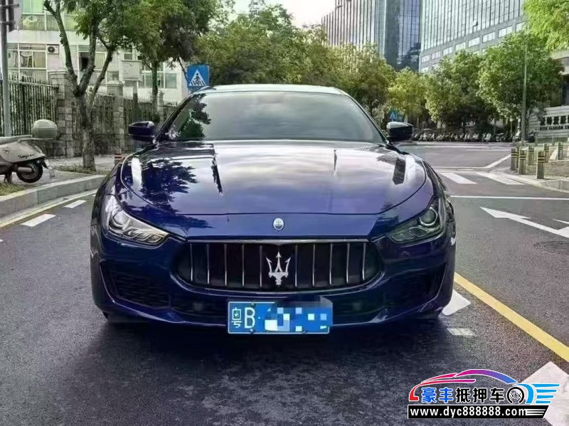抵押车出售21年玛莎拉蒂Ghibli轿车