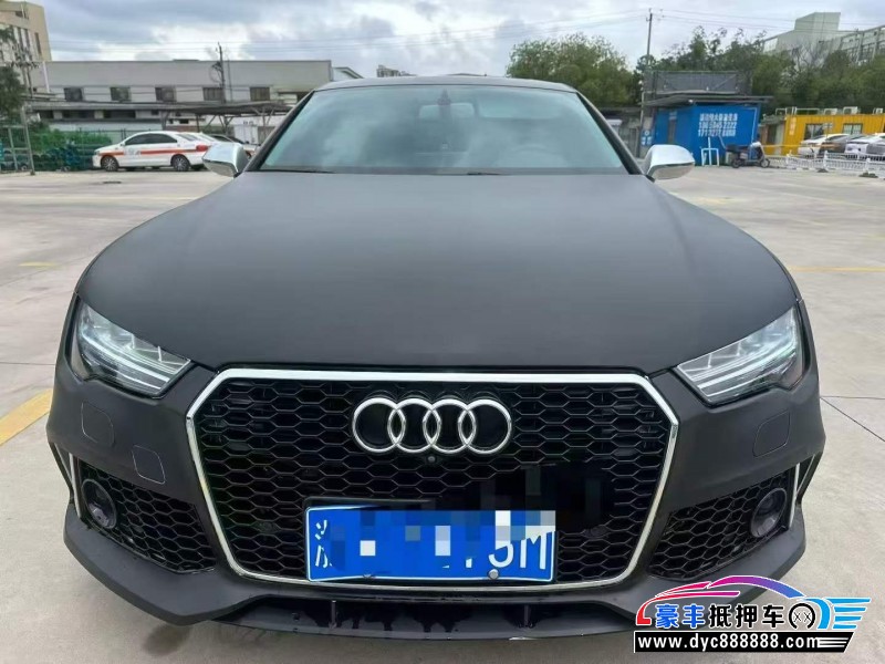 抵押车出售17年奥迪A7轿车
