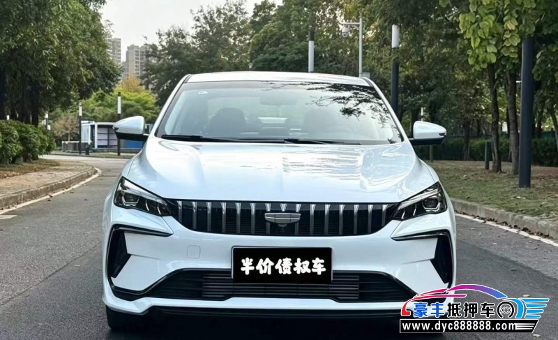 25年吉利缤瑞轿车抵押车出售