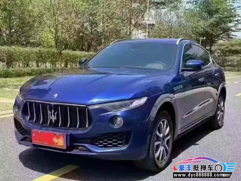 18年玛莎拉蒂莱万特轿车抵押车出售