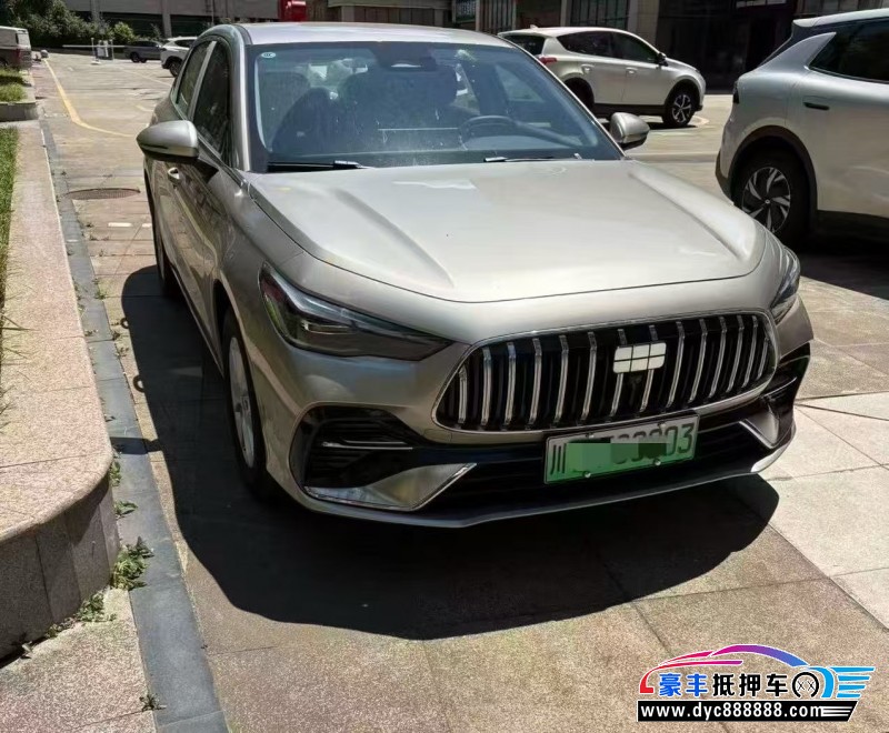 26年吉利银河轿车抵押车出售