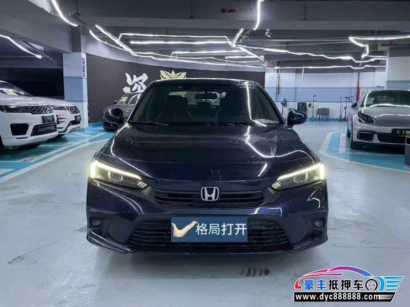 抵押车出售23年本田思域轿车