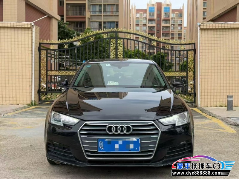 抵押车出售17年奥迪A4轿车