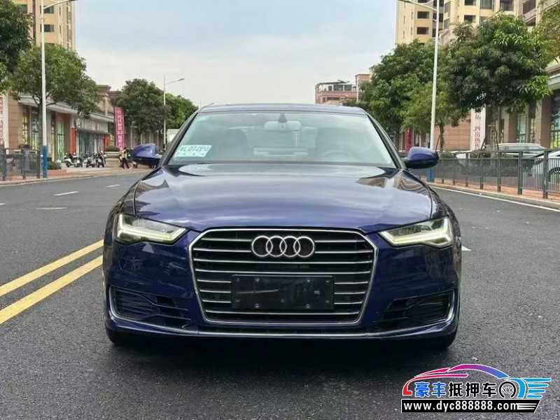 18年奥迪A6L轿车抵押车出售