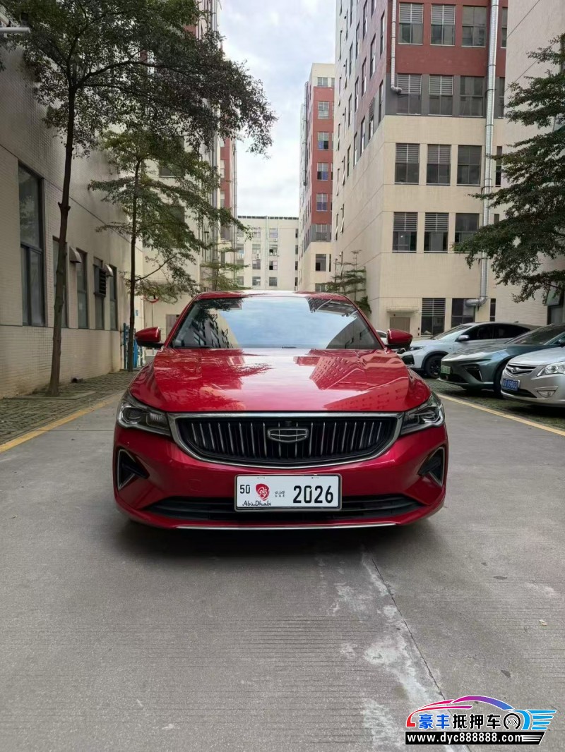 抵押车出售22年吉利帝豪轿车