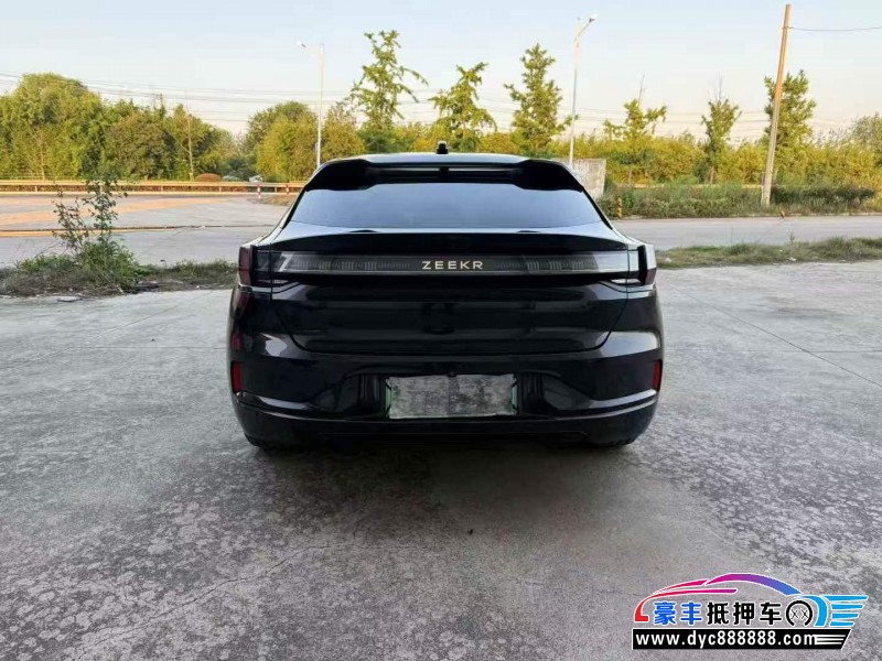 22年极氪001轿车抵押车出售