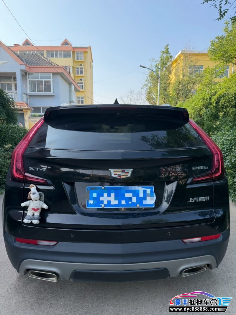 20年凯迪拉克XT4轿车抵押车出售