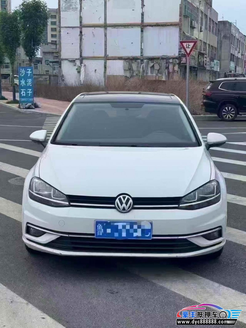 20年大众高尔夫轿车抵押车出售