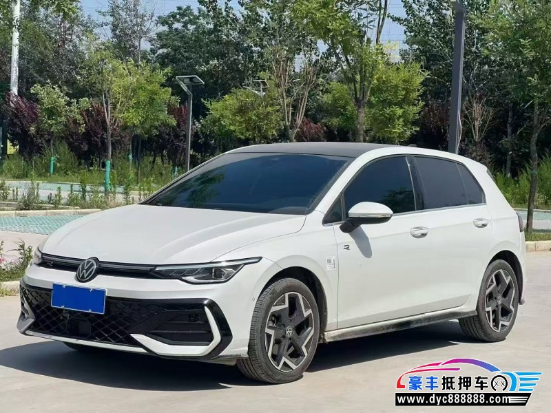 25年大众高尔夫轿车抵押车出售