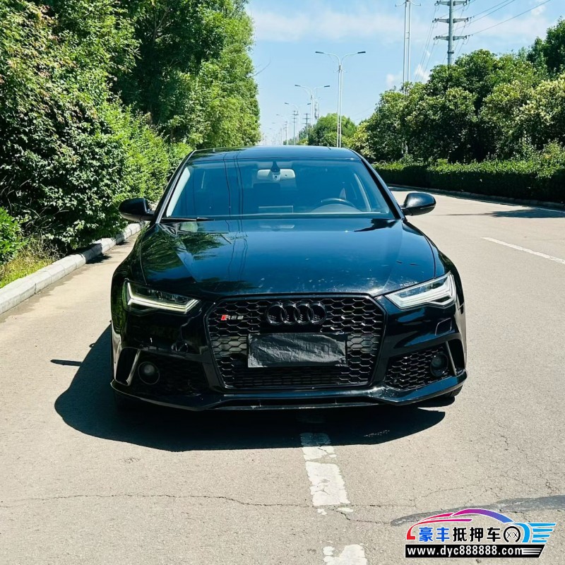 17年奥迪A6L轿车抵押车出售
