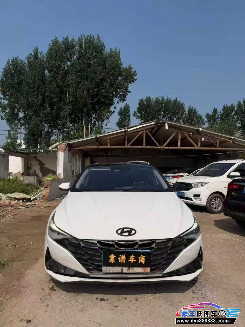 抵押车出售21年现代伊兰特轿车