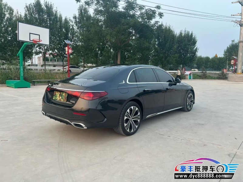 24年奔驰E轿车抵押车出售