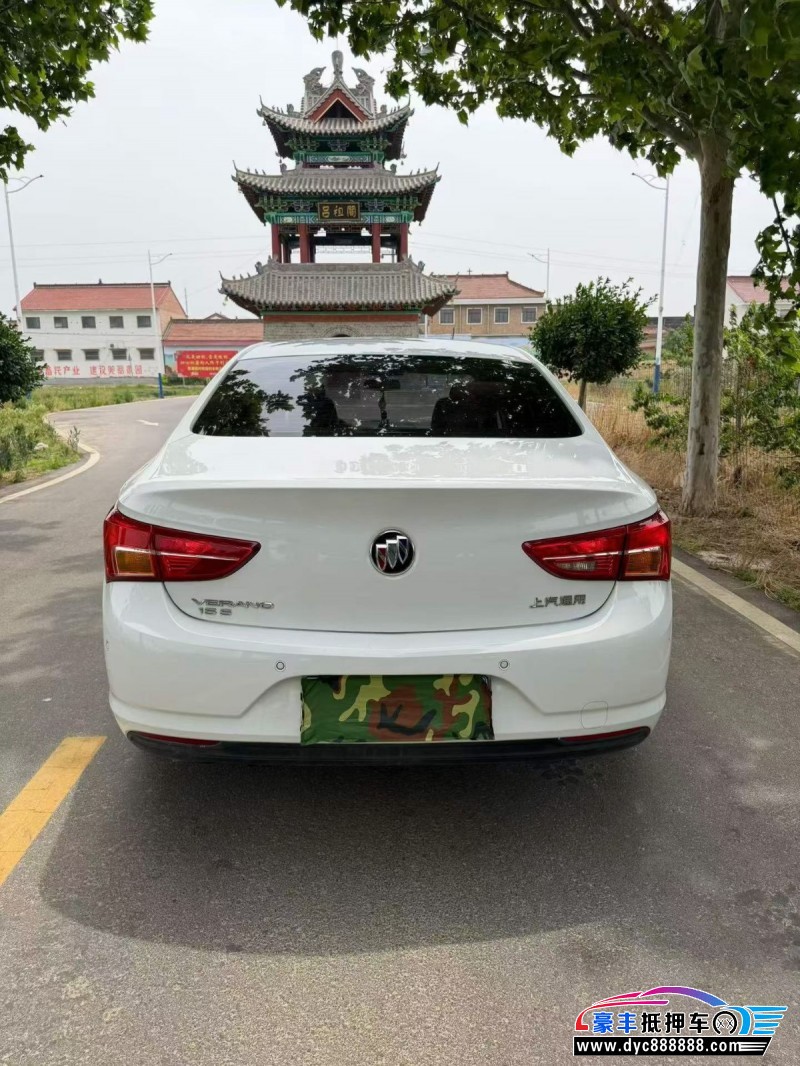 18年别克威朗轿车抵押车出售
