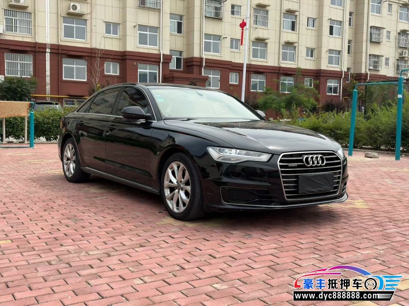 17年奥迪A6L轿车抵押车出售