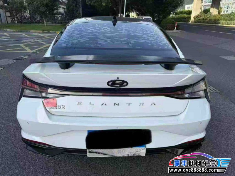 21年现代伊兰特轿车抵押车出售