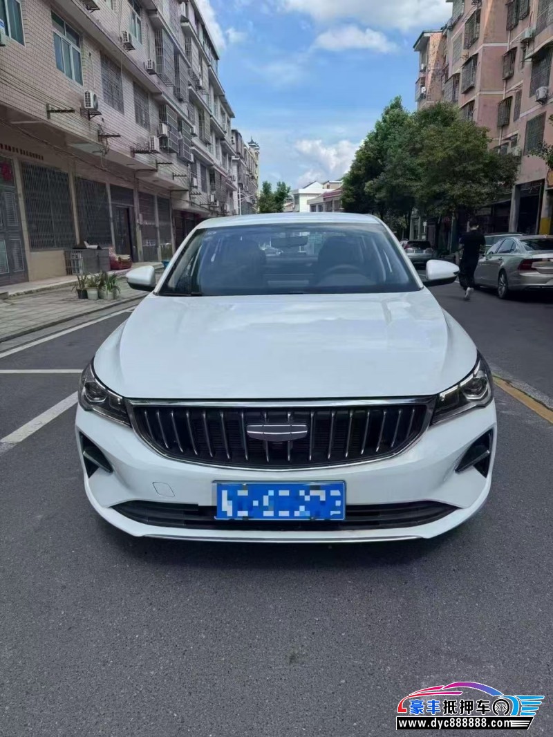 抵押车出售25年吉利帝豪轿车