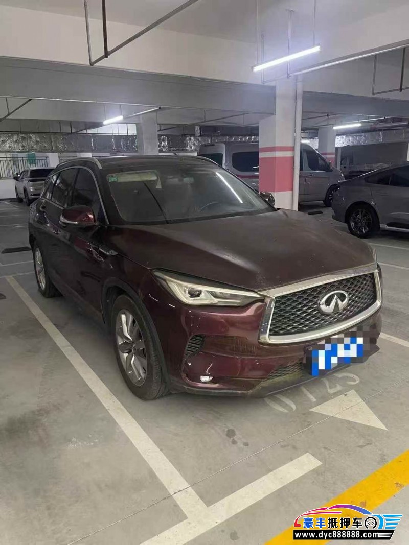 19年英菲尼迪QX50SUV抵押车出售