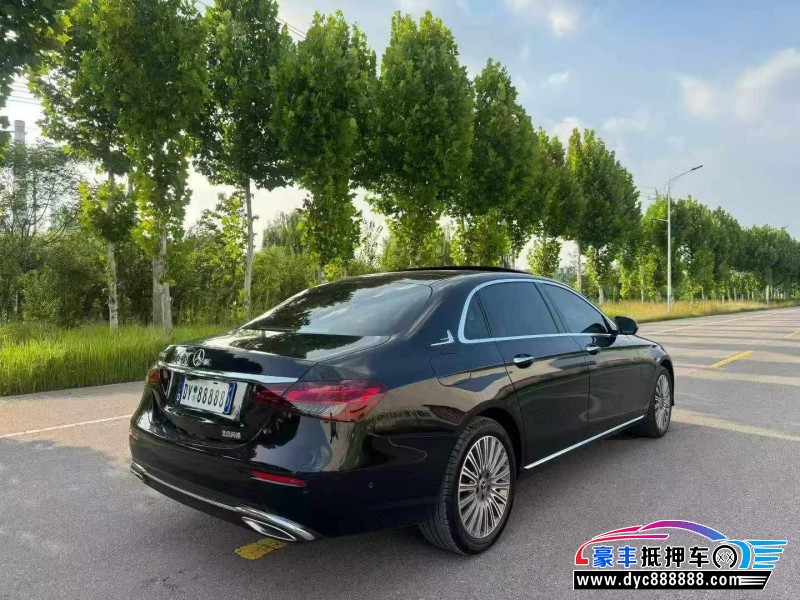 21年奔驰E轿车抵押车出售