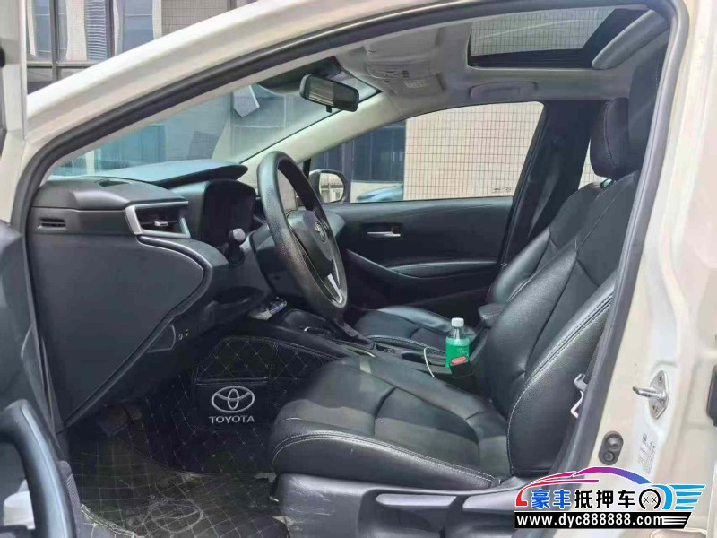 20年丰田卡罗拉轿车抵押车出售