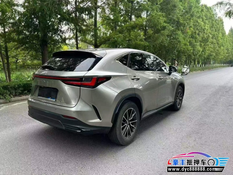 22年雷克萨斯NX轿车抵押车出售
