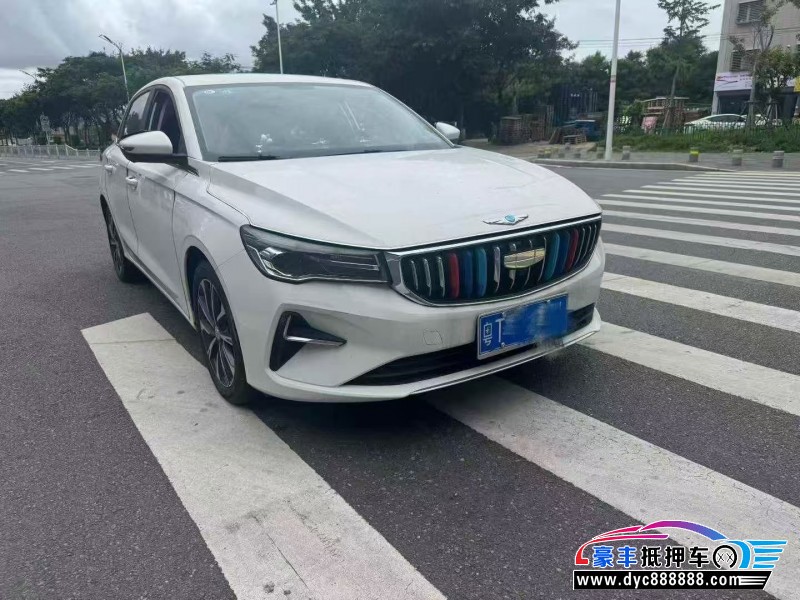 抵押车出售25年吉利帝豪轿车
