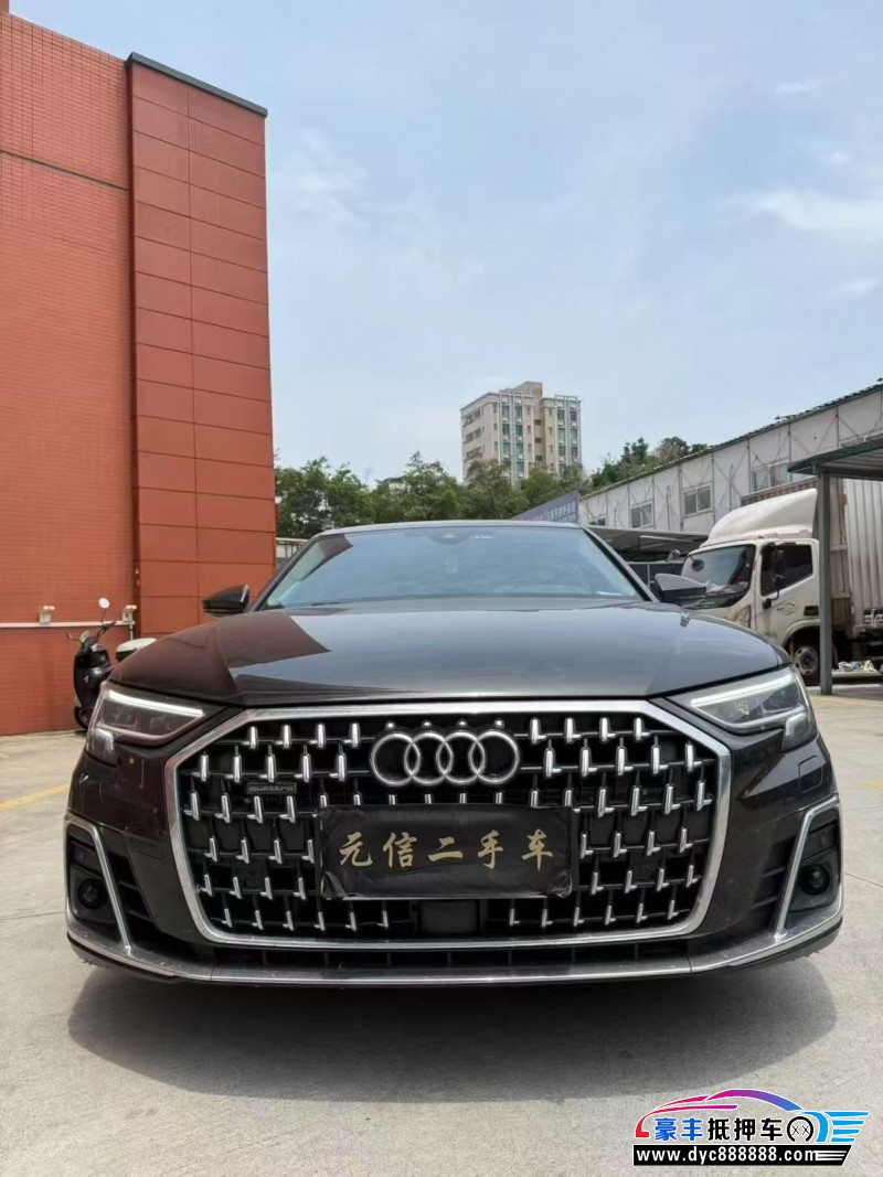 抵押车出售23年奥迪A8L轿车