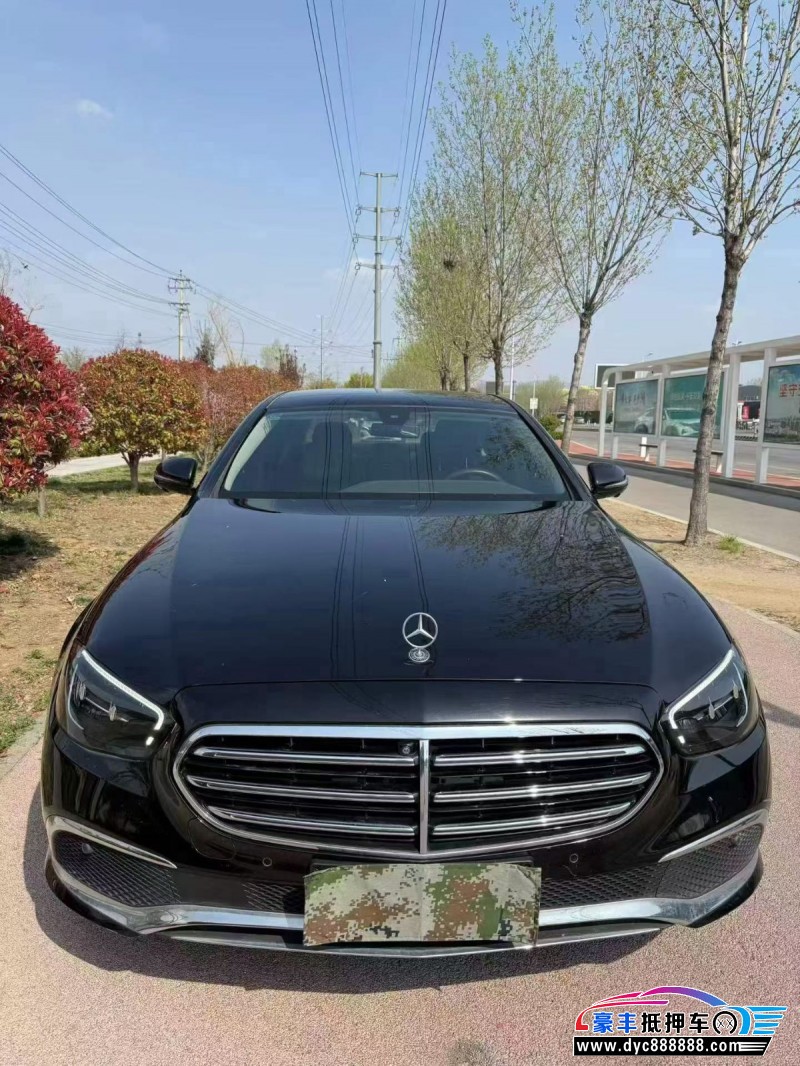 23年奔驰E轿车抵押车出售