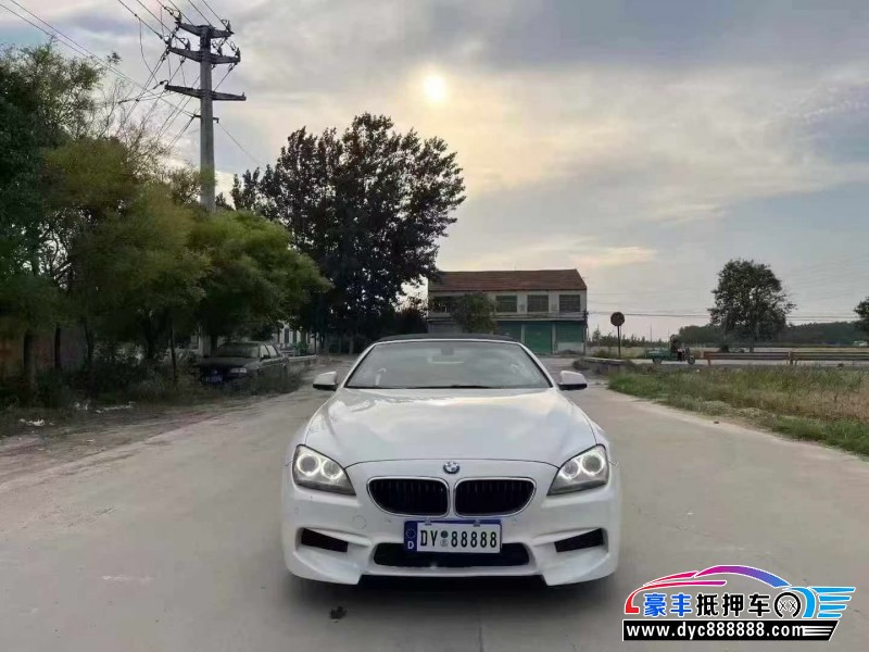抵押车出售12年宝马6系轿车