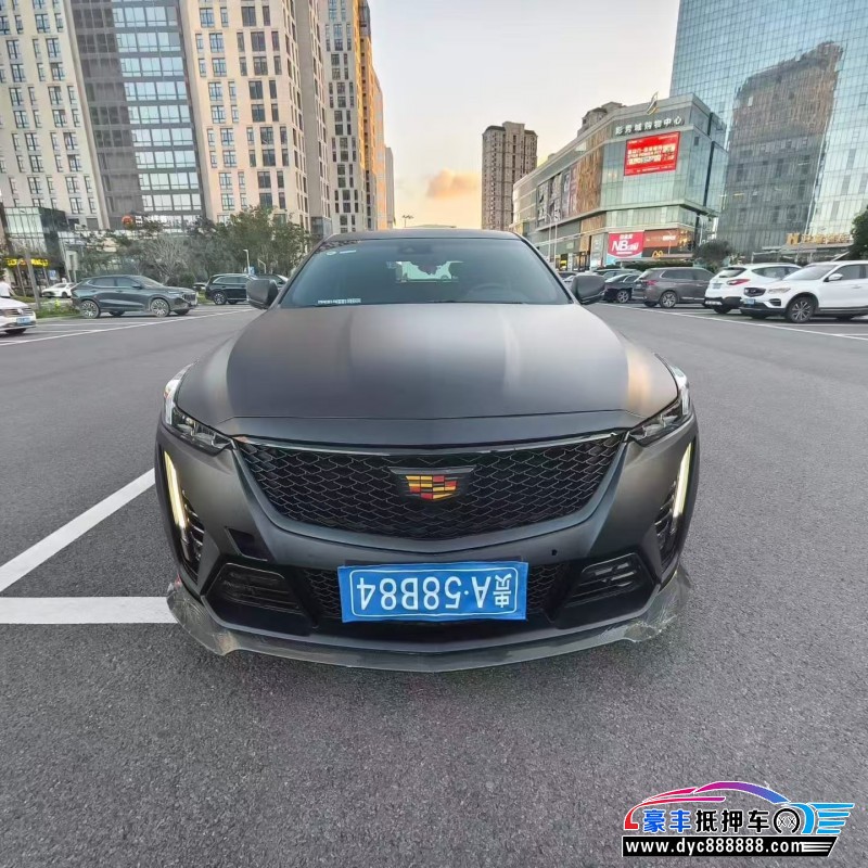 抵押车出售23年凯迪拉克CT5轿车