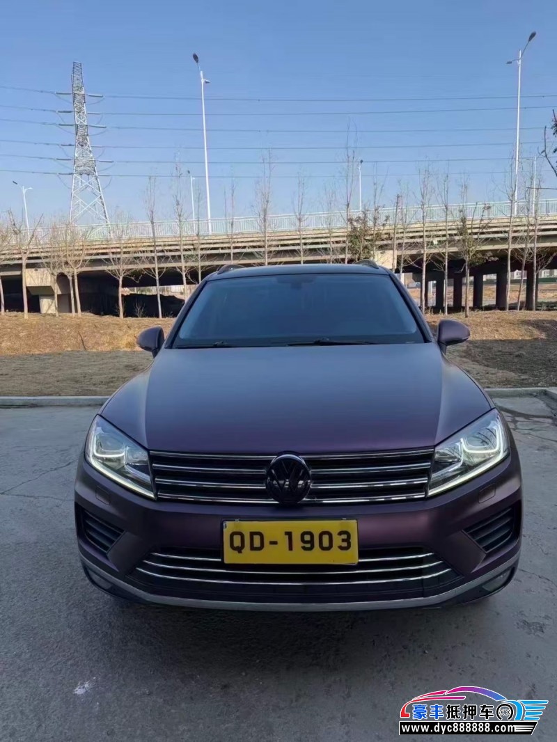 抵押车出售18年大众途锐轿车