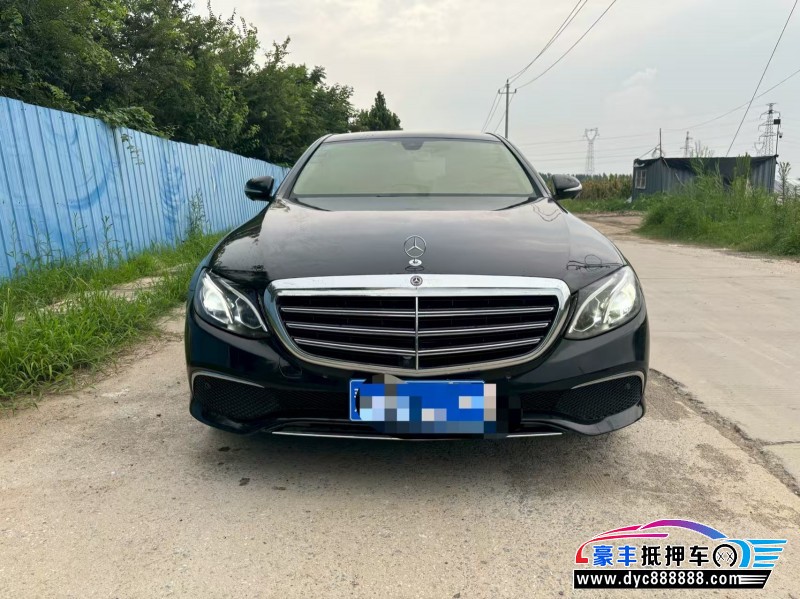 18年奔驰E轿车抵押车出售