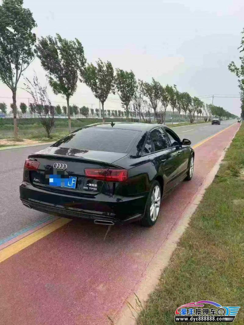 18年奥迪A6L轿车抵押车出售
